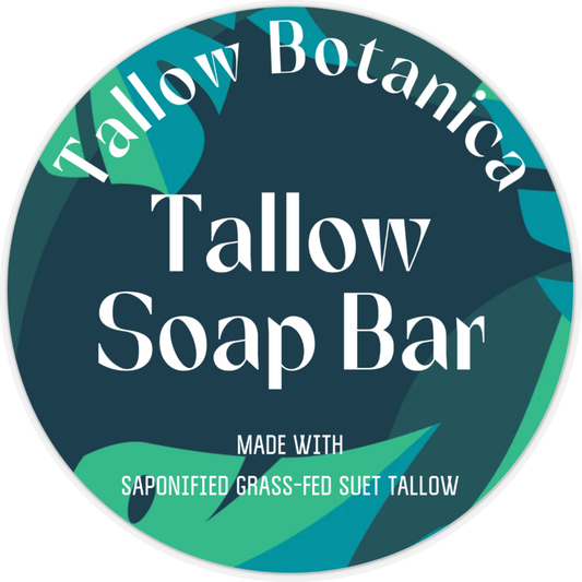 100% Tallow Soap Bar